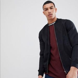 ASOS men’s suede bomber